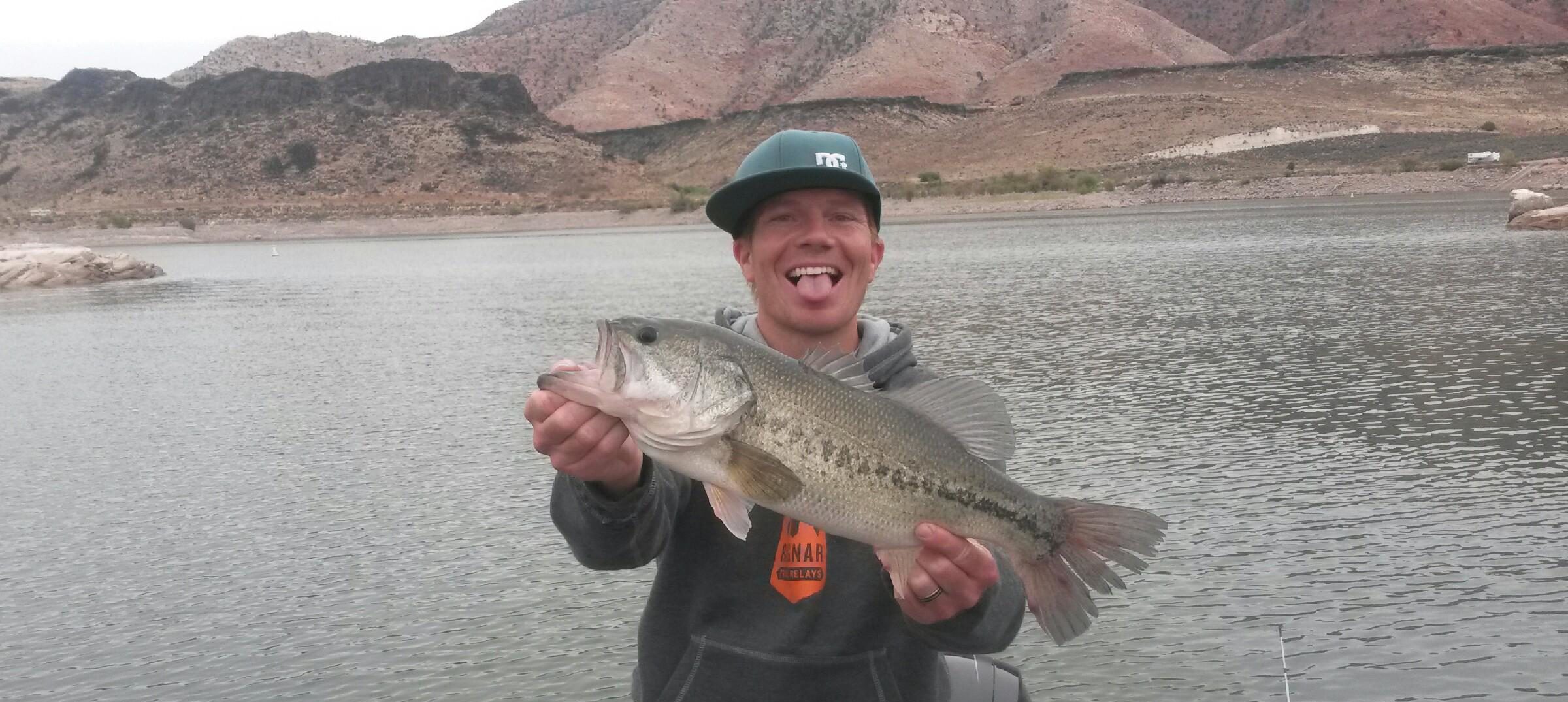 Gunlock Reservoir Bass Fishing