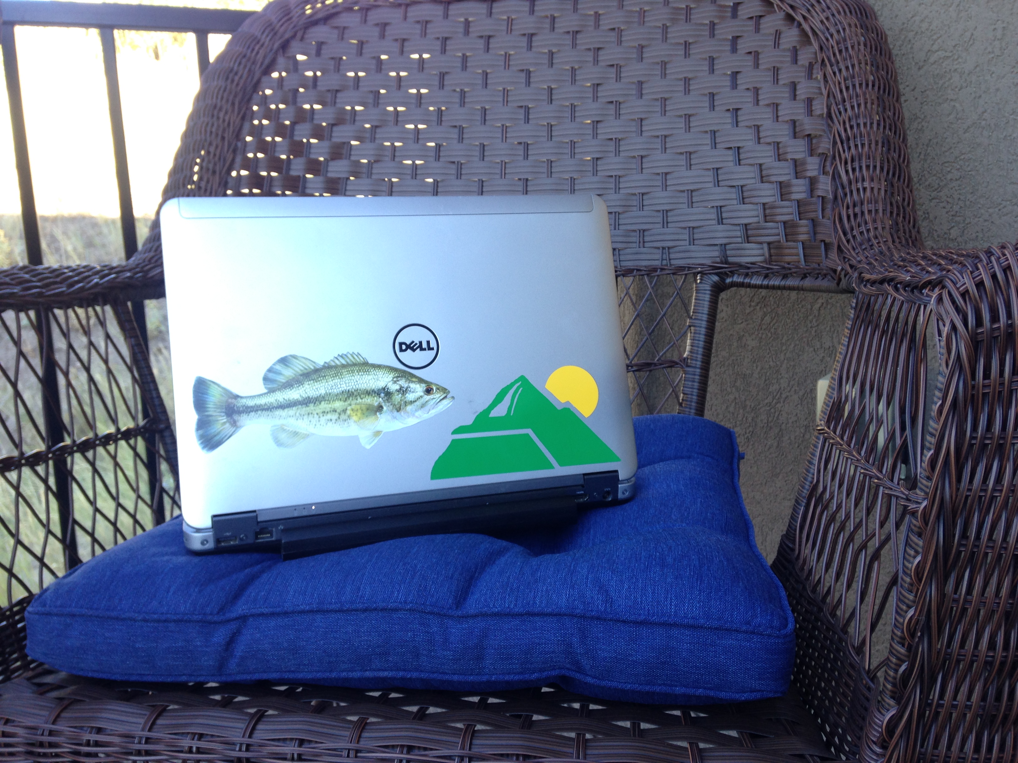 laptop fishing decals