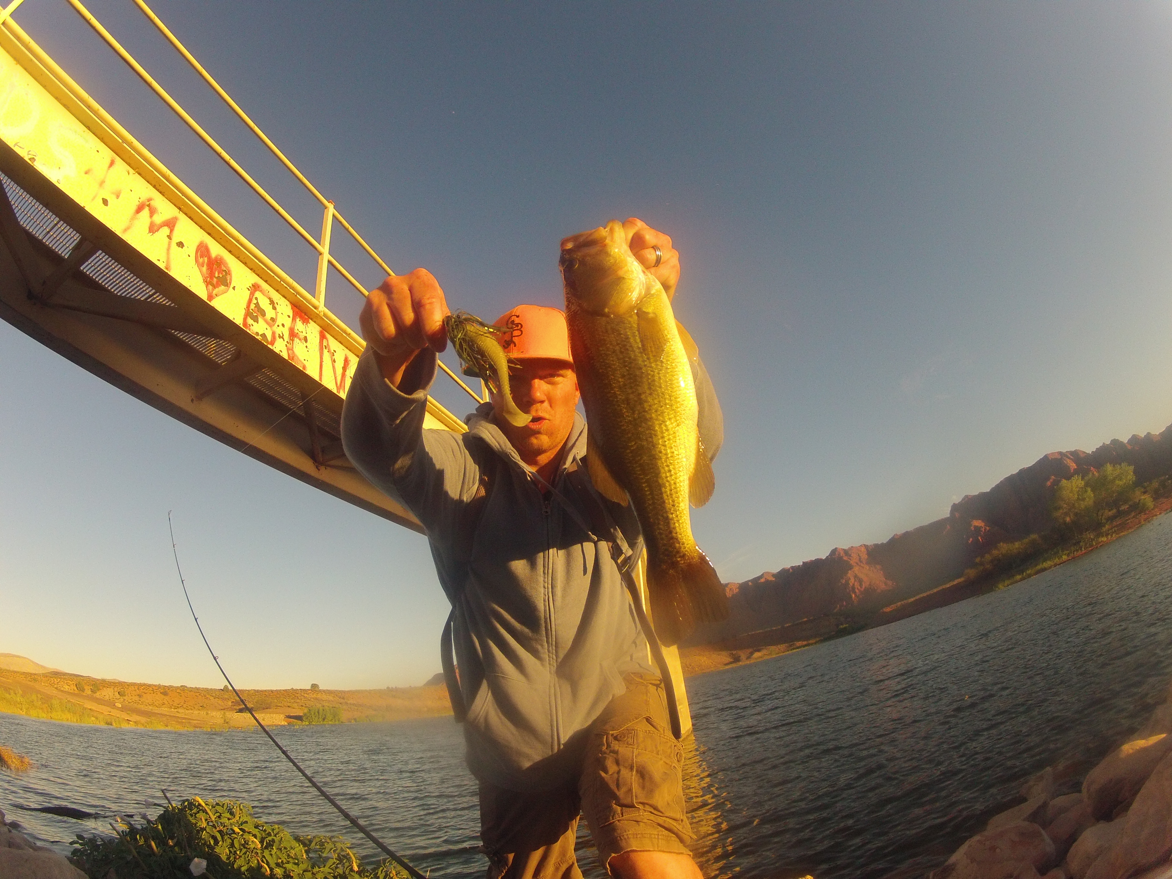 fishing ivins reservoir bass