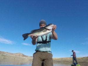 Idaho Bass Fishing Weston Creek Reservoir