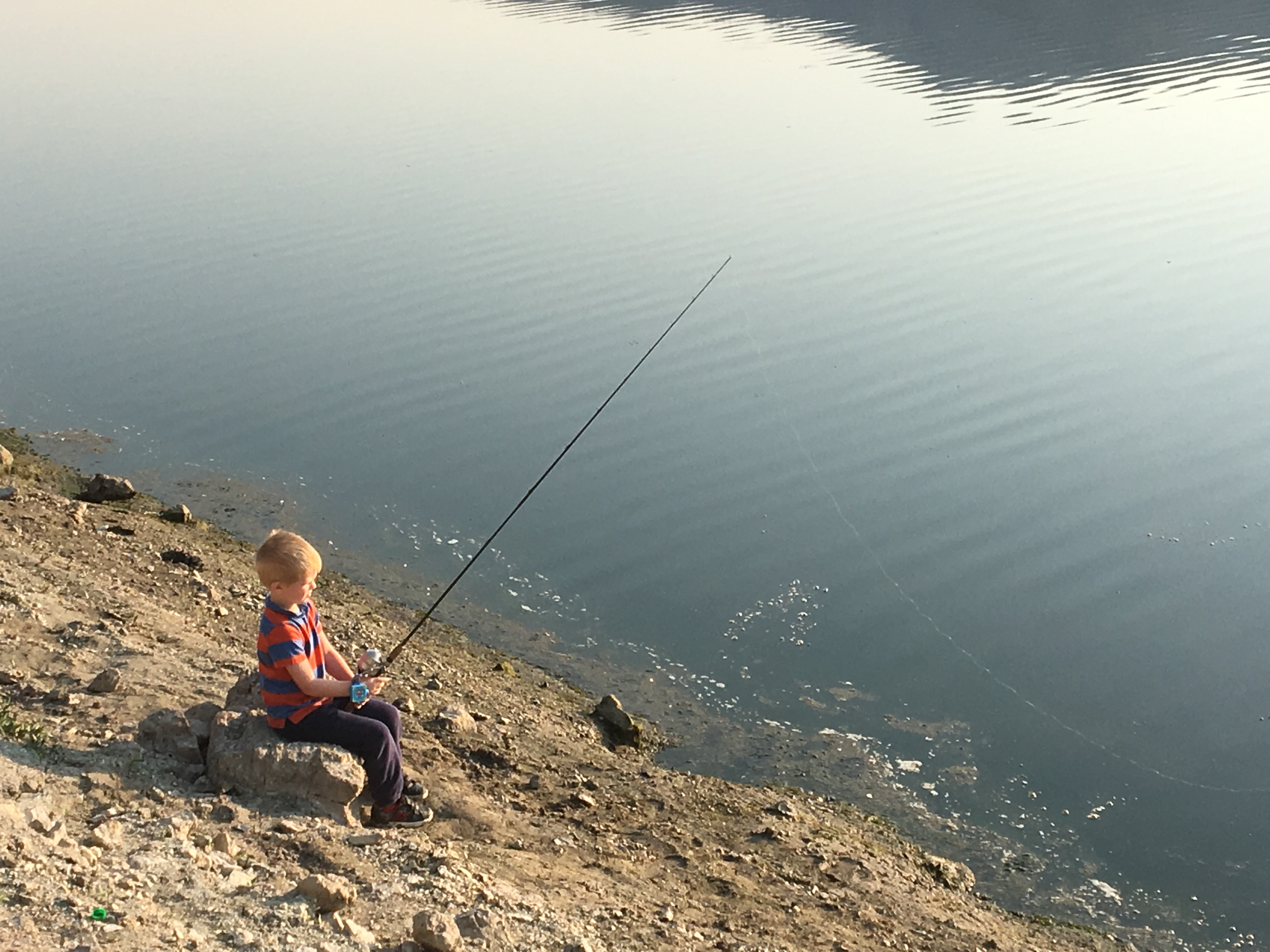 Deep Creek Reservoir Bank Fishing