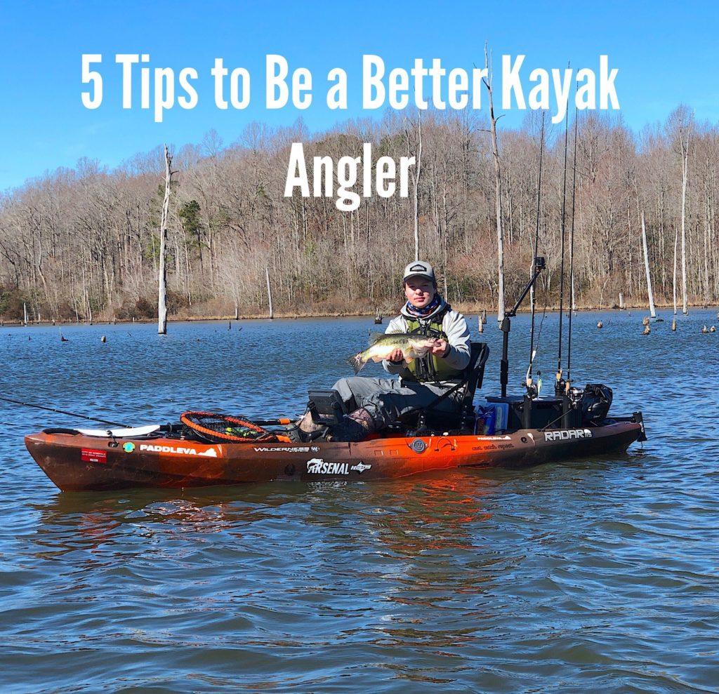 kayak bass fishing tips
