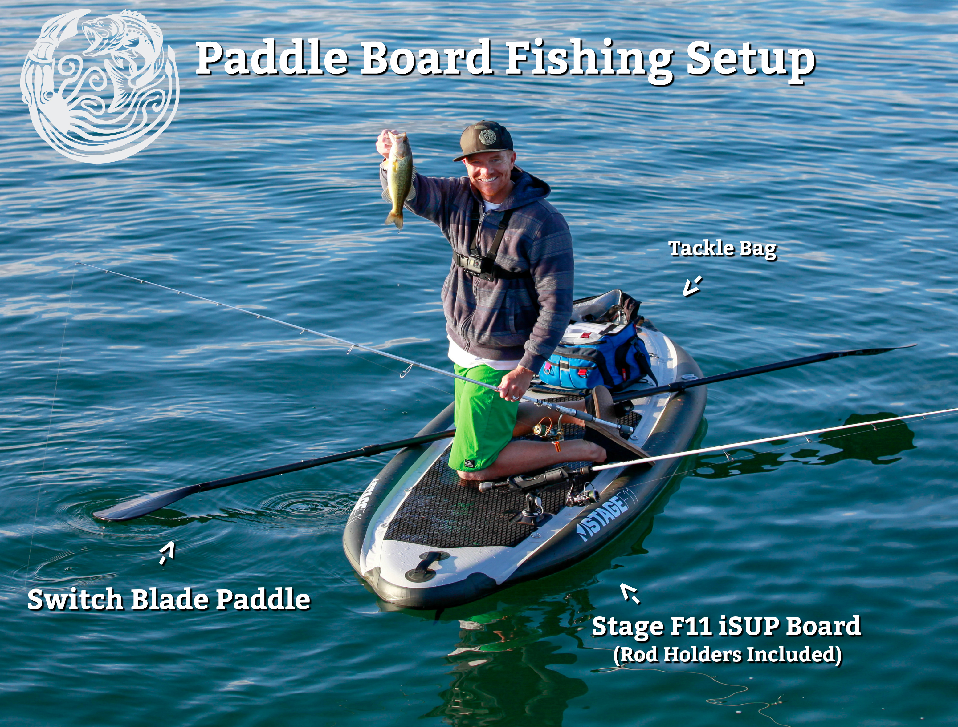 Best Standup Paddle Gear for SUP Fishing – Airhead
