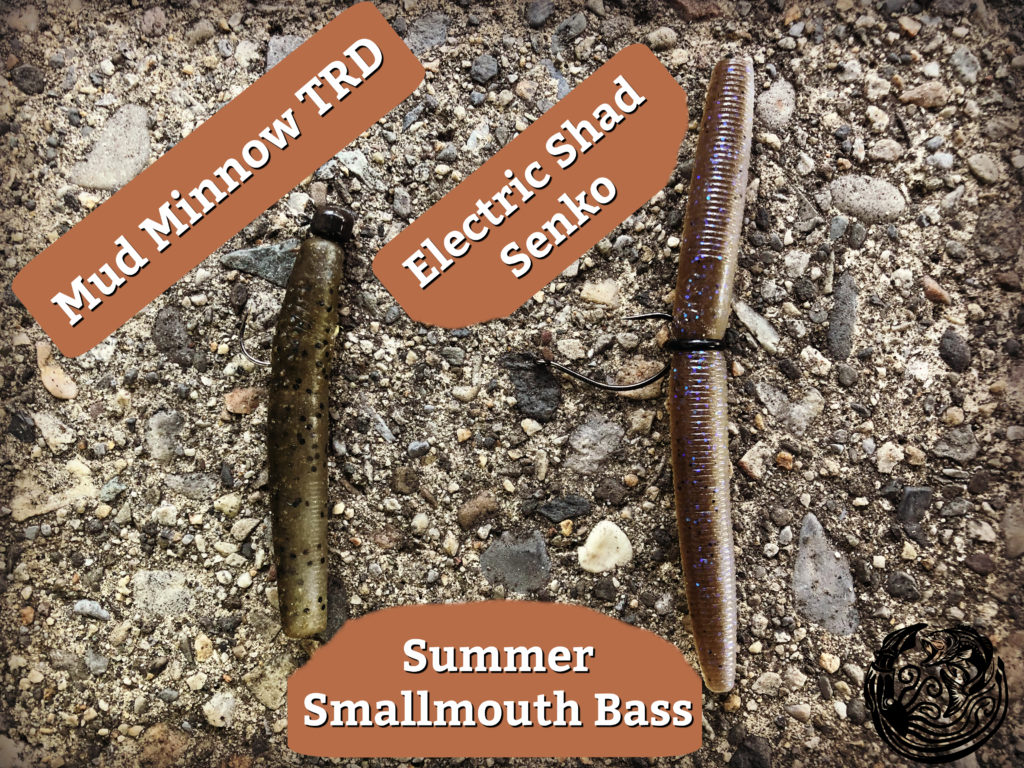 summer smallmouth bass baits enterprise reservoir fishing