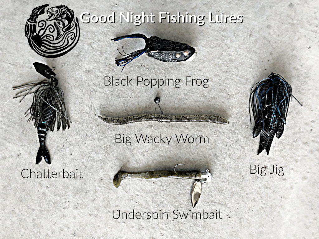 good night bass fishing lures