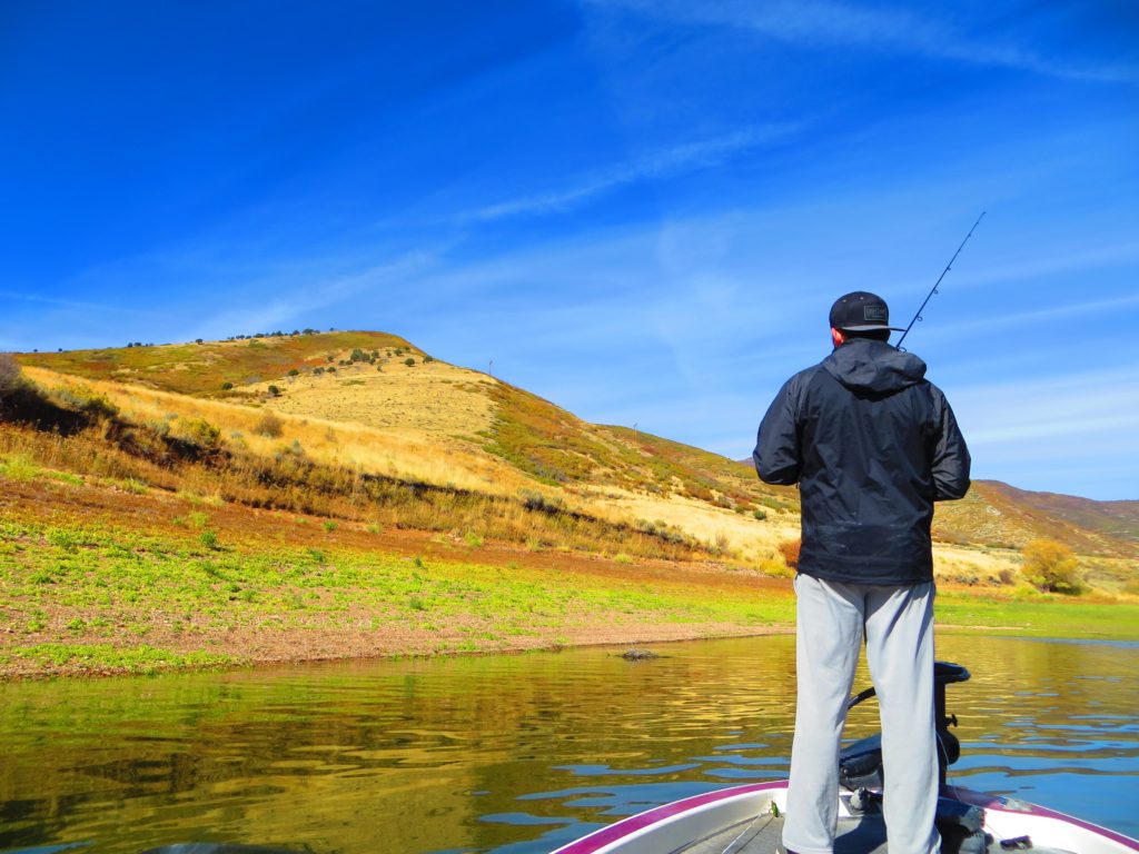 Utah Smallmouth Bass Fishing Deer Creek Reservoir