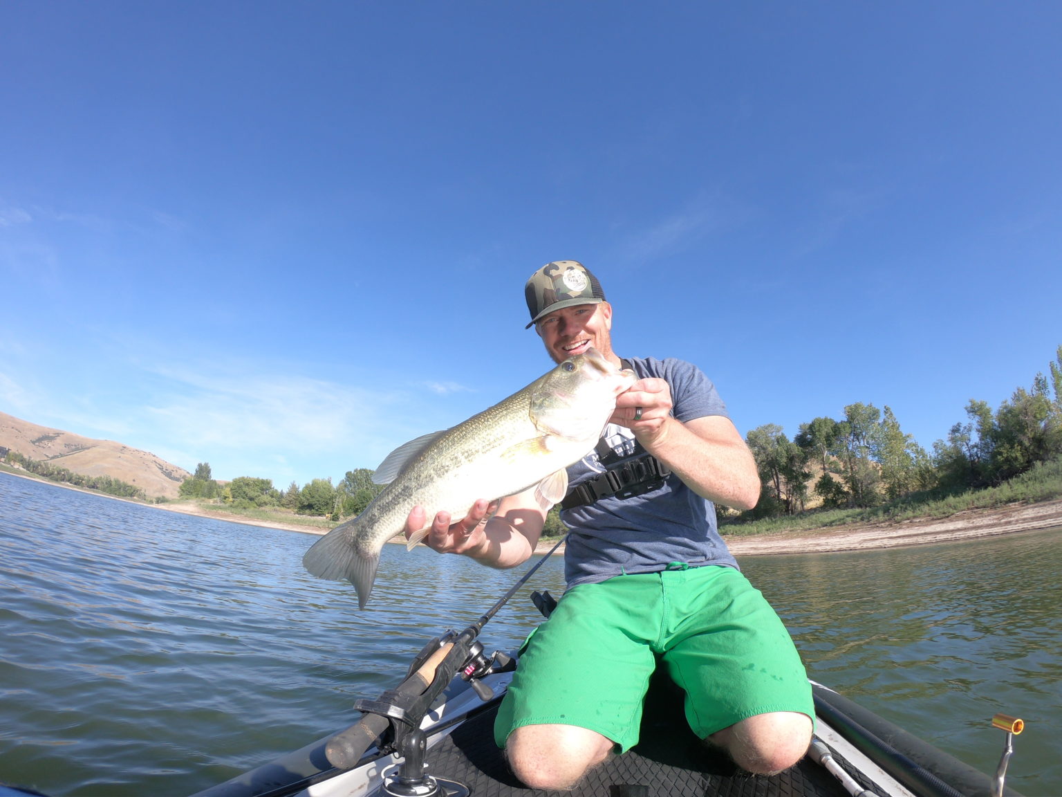 Glendale Reservoir Idaho Fishing Largemouth Bass Trip Report Kraken