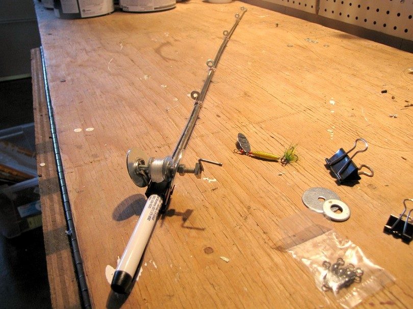 home made fishing rod