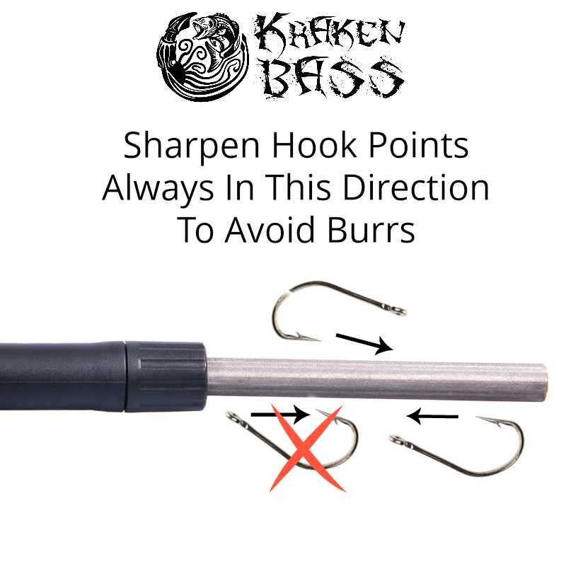 Fishing Hook Sharpening Instructions