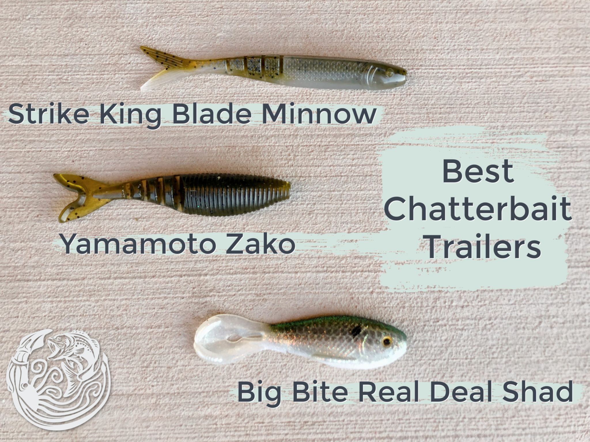 Chatterbait Tips Picking The Best Trailers for Bass Fishing Kraken Bass