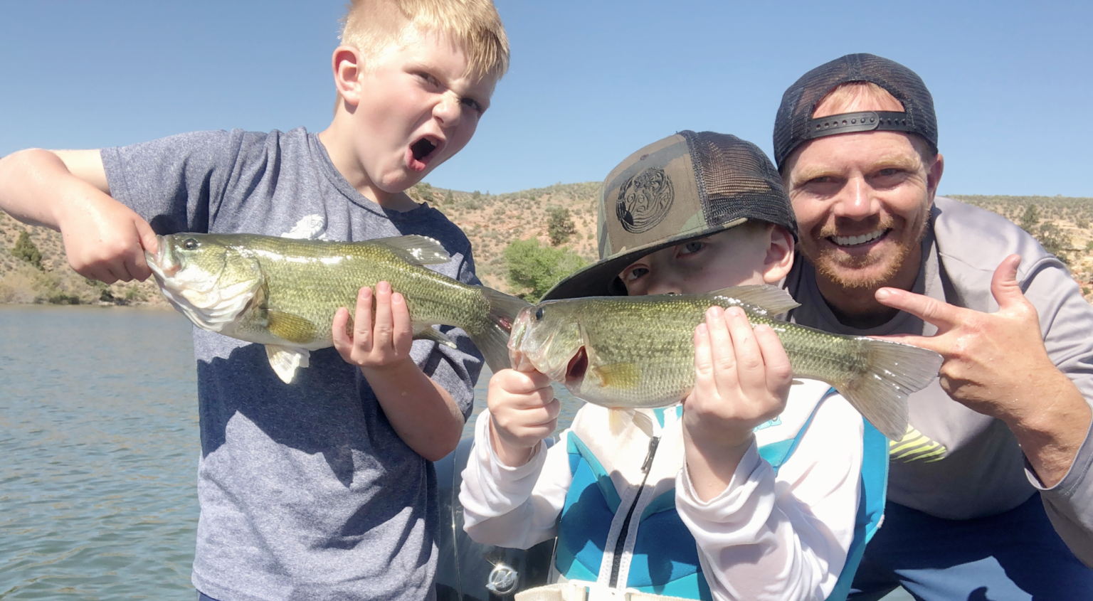 Gunlock Reservoir Fishing Report Summer Utah Bass Tactics Kraken Bass