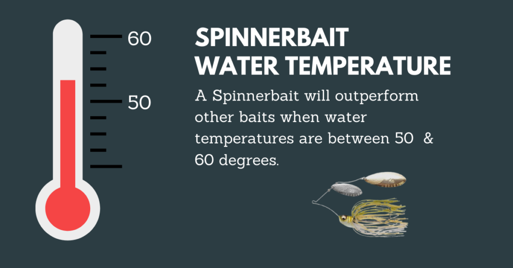 Good Spinnerbait Water Temperatures For Bass