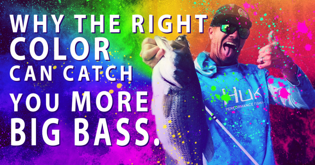 Bass Fishing Lure Color Selection Chart - What color to use bass